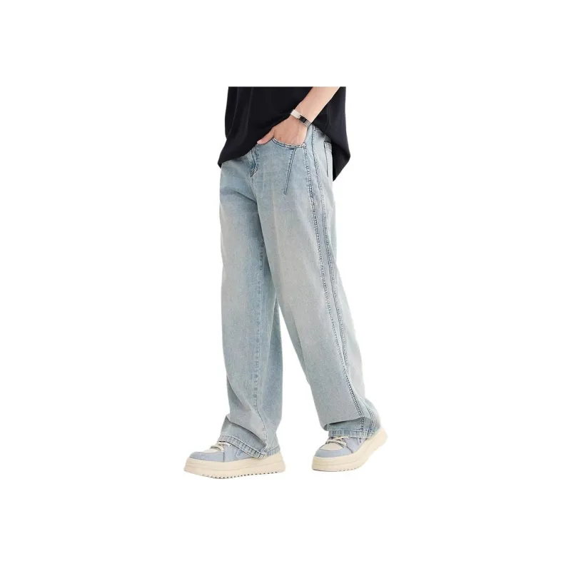 Three blessings Jeans Men Blue-1