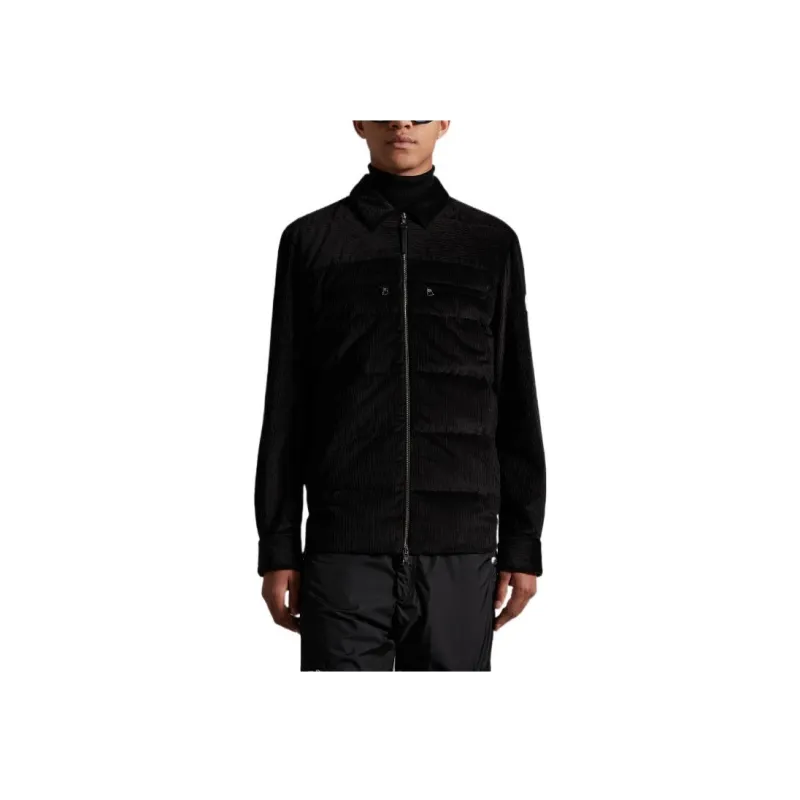 Moncler Corduroy Padded Bomber Jacket-2