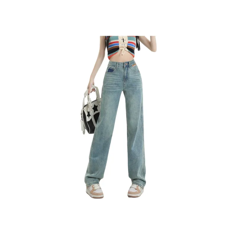 Weixi Jeans Women's Light Blue-1