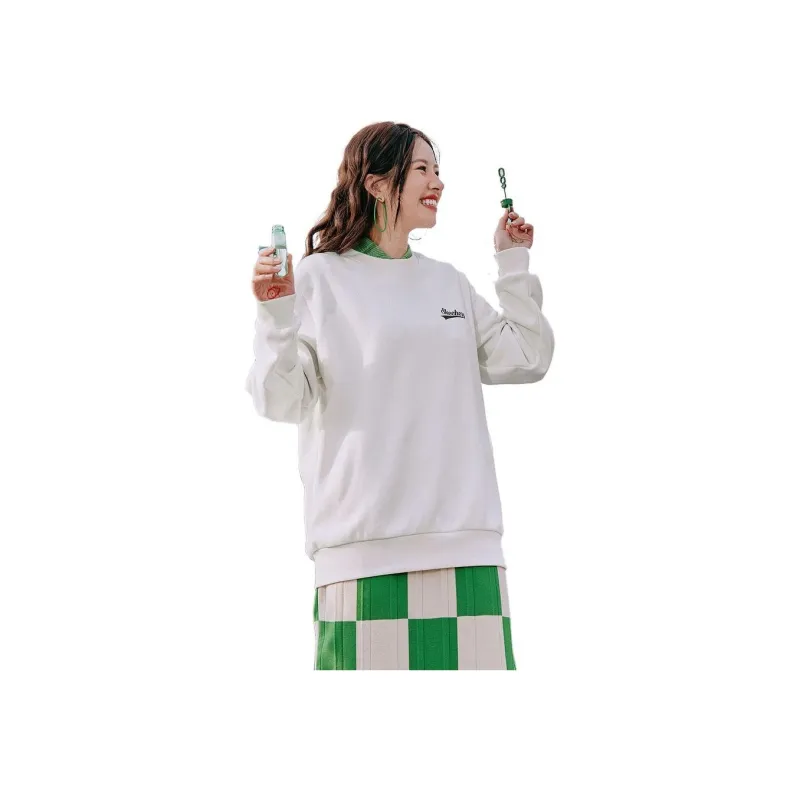 Skechers Sweatshirts Unisex Marshmallow White/0074-2