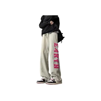 SUNSETMONENT Jeans Unisex Yellow Mud