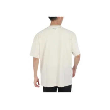 PUMA T Shirts Men Beige