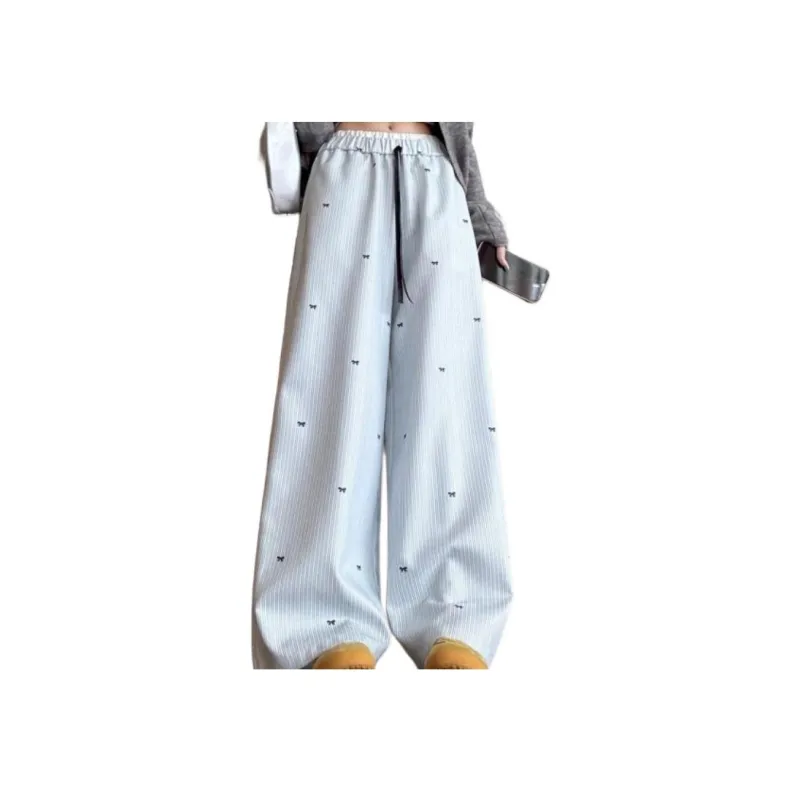 PLAY BUSH Casual Pants Women's Blue-4