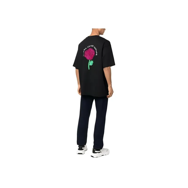 VERSACE JEANS SS23 T Shirt Men's Black-2
