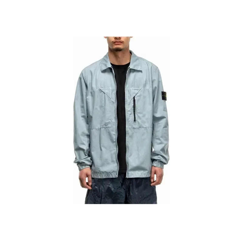 STONE ISLAND Jackets & Coats Unisex Light Blue-1