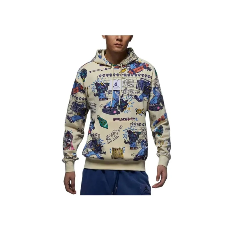 Jordan Sweatshirt Men's Coconut Milk-3