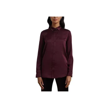 LAUREN RALPH LAUREN Shirt Women's Burgundy