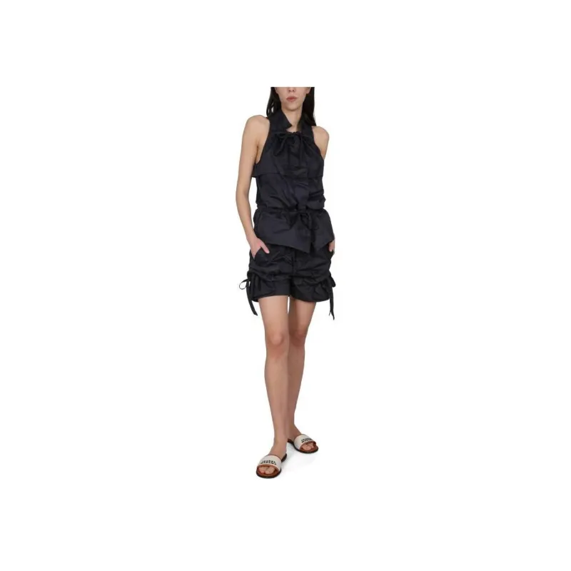 ISABEL MARANT Drawstring Cotton Shorts-3