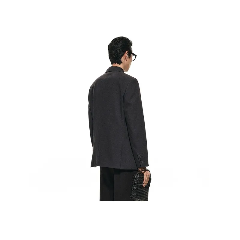 CROQUIS Black Thread Business Suit Men's Jet Black-2
