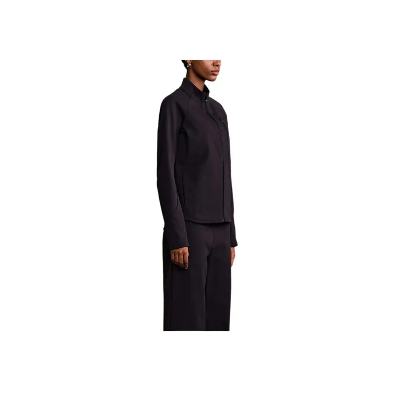 Le Coq Sportif Jackets Coats Women's Dazzling Black-3