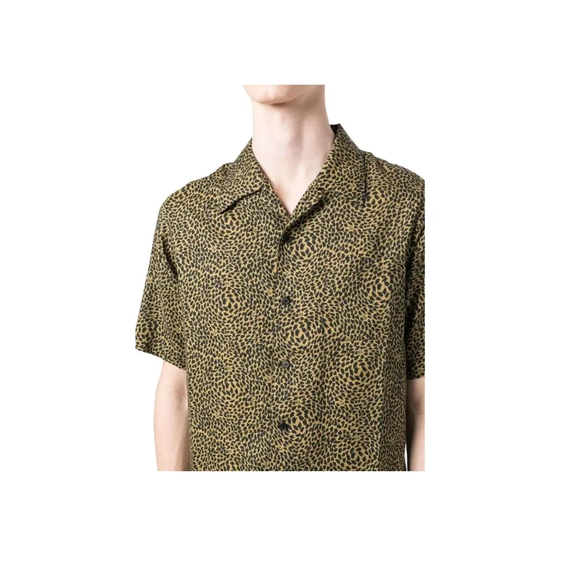 SAINT LAURENT Hawaiian Short-Sleeved Shirt-5