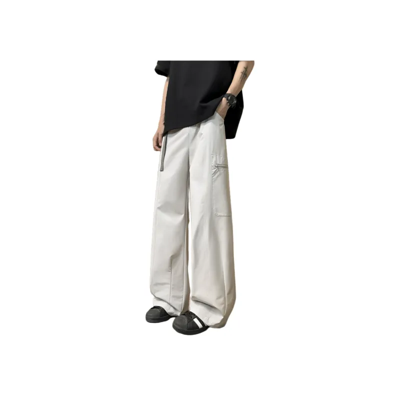 KIRHNE Casual Pants Unisex Purple-11