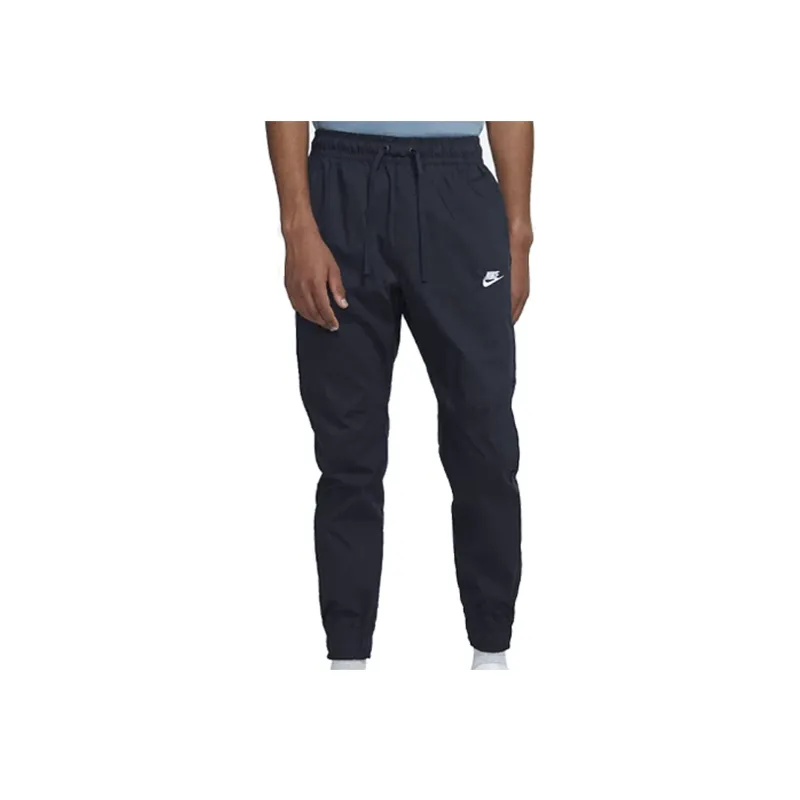 Nike Knitted Sweatpants Men's Navy Blue-2