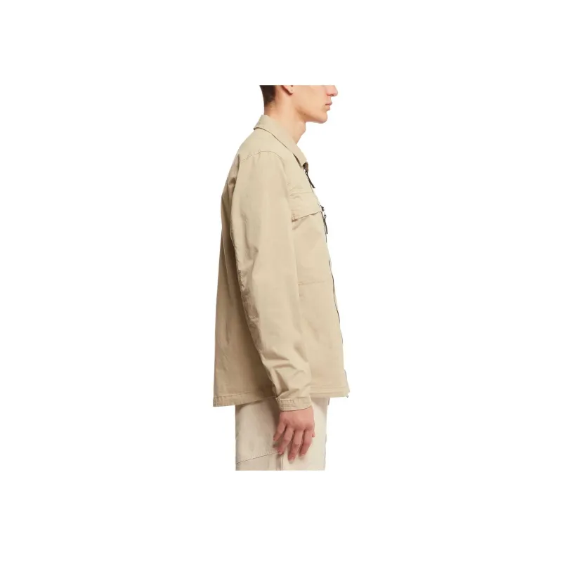 STONE ISLAND Compass badge Zip up Shirt Jacket-3