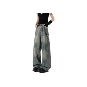 YATSI Jeans Unisex Vintage Blue