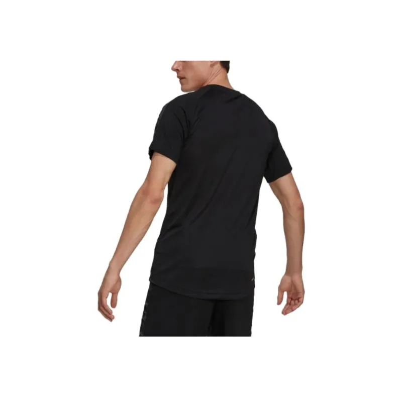 Adidas T Shirt Men's Black White-2