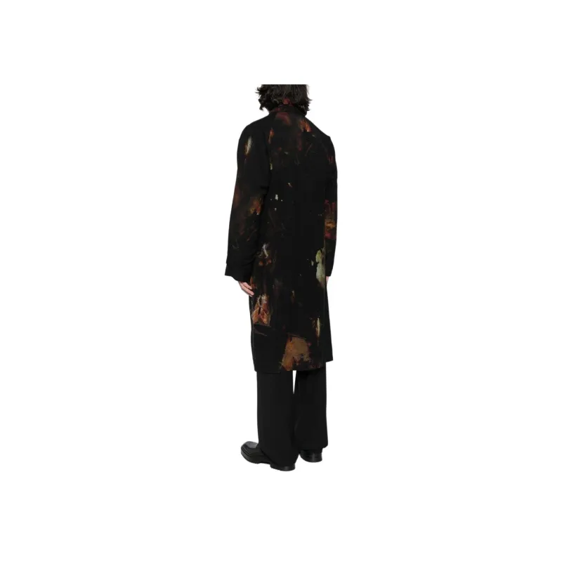 Yohji Yamamoto Pour Homme Coats Men's Black-2