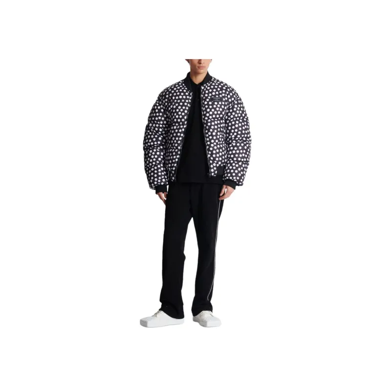 BALMAIN Lip Motif Collared Polo Shirt-2