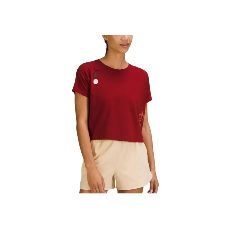 Lululemon Drop Shoulder Sleeve T Shirt Women's-0