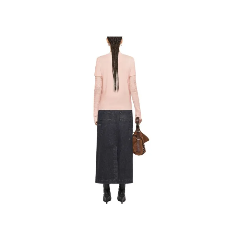 GIVENCHY SS24 T-Shirt Women's Rose Red-2