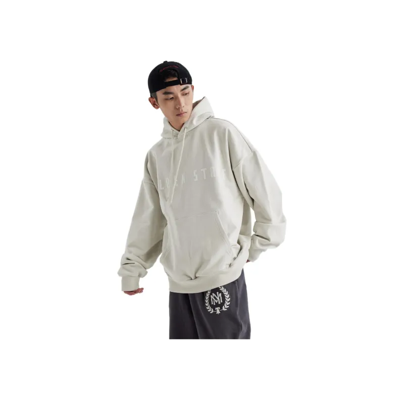 Mitchell Ness Sweatshirts Unisex Light Gray-4