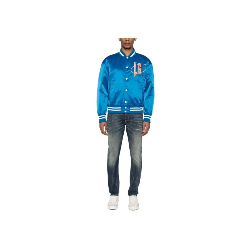 DIESEL Jackets & Coats Men's Royal Blue-1