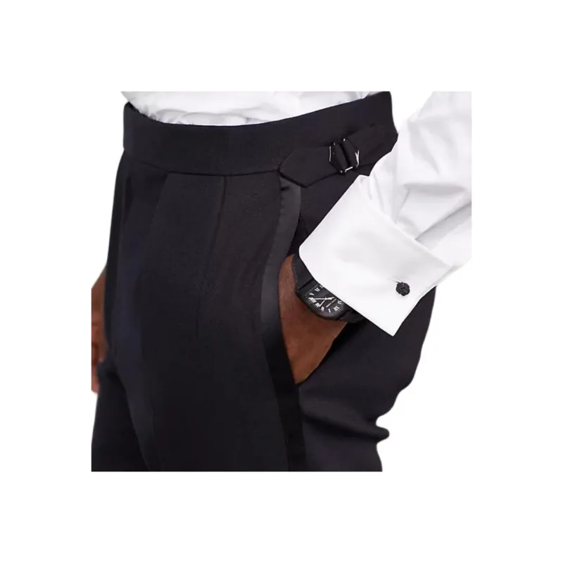 Ralph Lauren Purple Label Suit Trouser Men's Black-4