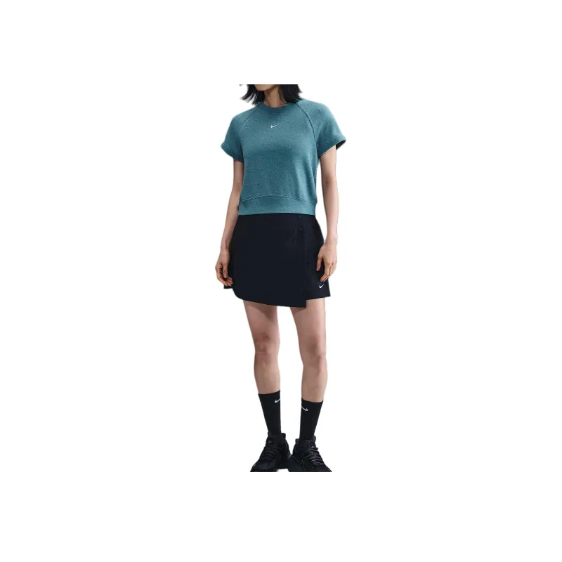 Nike T Shirt Women's Smolder Blue-1