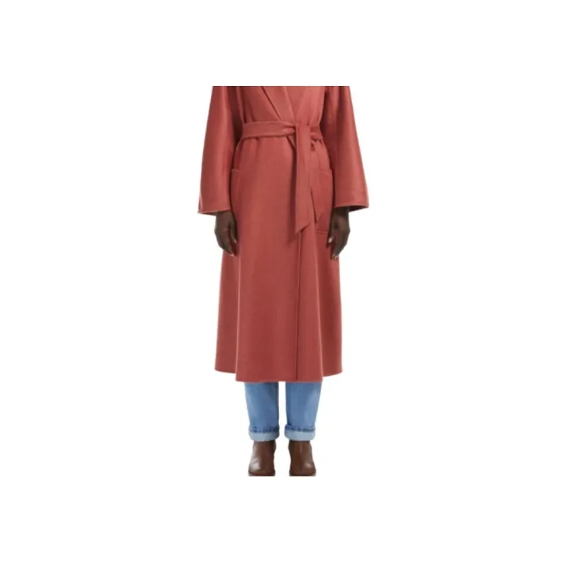 MaxMara Labbro Series Coat Women's Brick Red-4