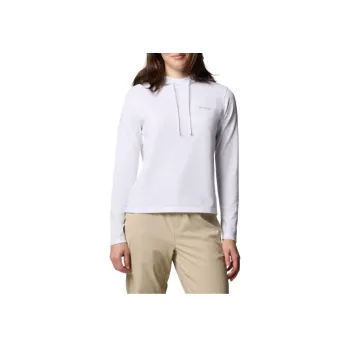 Columbia Sun Trek Hoodie Omni-Shade™ Sweatshirt Women's White