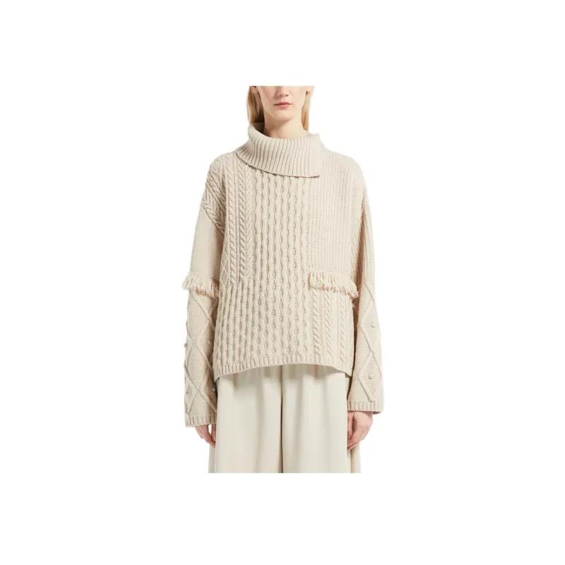 WEEKEND MaxMara FW22 Sweater Women's Beige-1