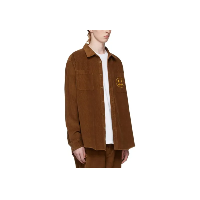 Drew House Shirts Men Brown-1
