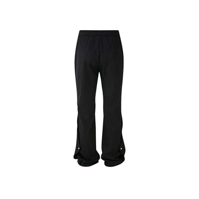 PASET Casual Pants Unisex Black-2