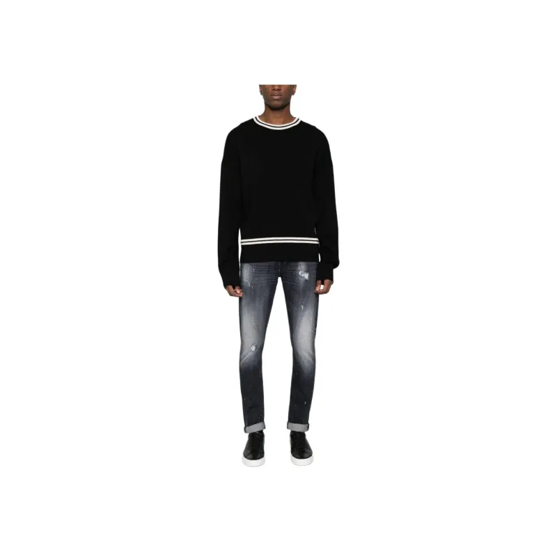 Dondup George Distressed Skinny Jeans-1