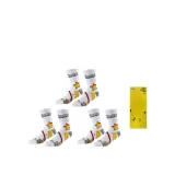 3 Pack (Pikachu White Yellow) Gift Box Set