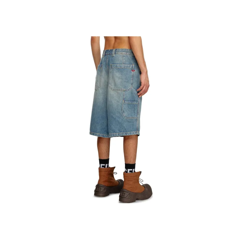 DIESEL D Livery Denim Shorts-3