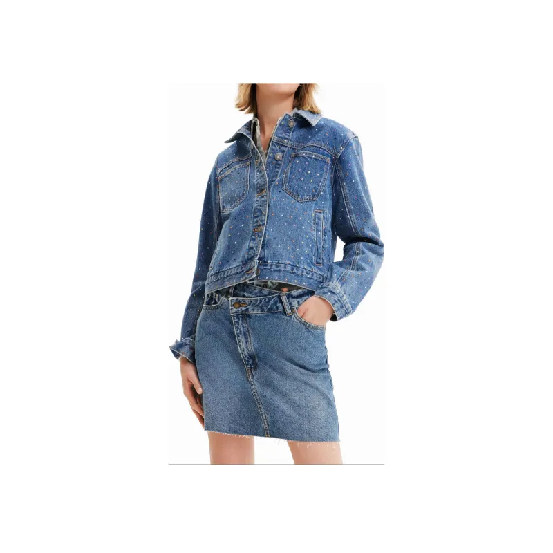 Desigual Jackets & Coats Women's Blue-2