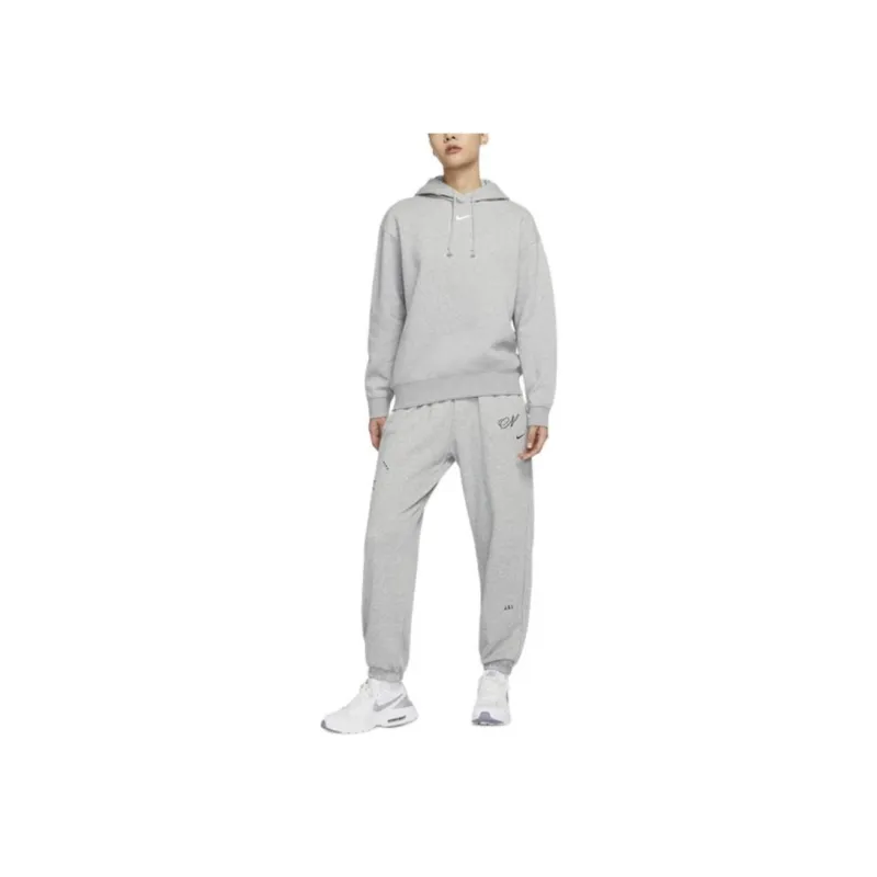 Nike Sweatshirt Winter Women's Gray-3