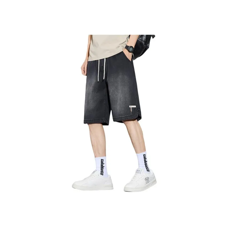 Children Of Huaxia Denim Shorts Unisex-3