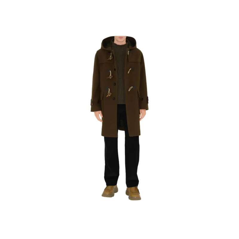 Burberry Toggle fastening Duffle Coat-1