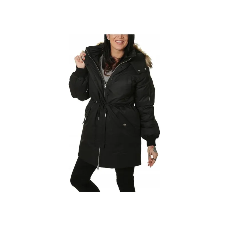Converse Down Jacket Winter Women's Black-2