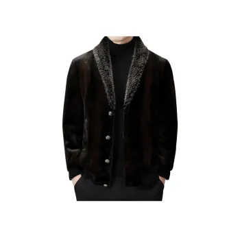 Devanro Furs Men Black