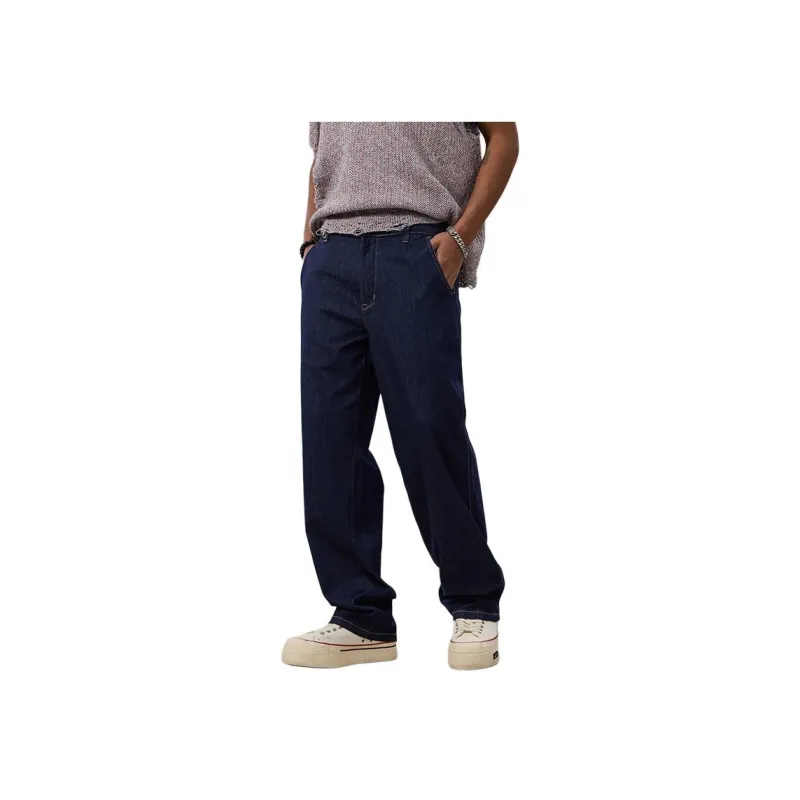 SONGS ALONG Jeans Unisex Original Blue-0
