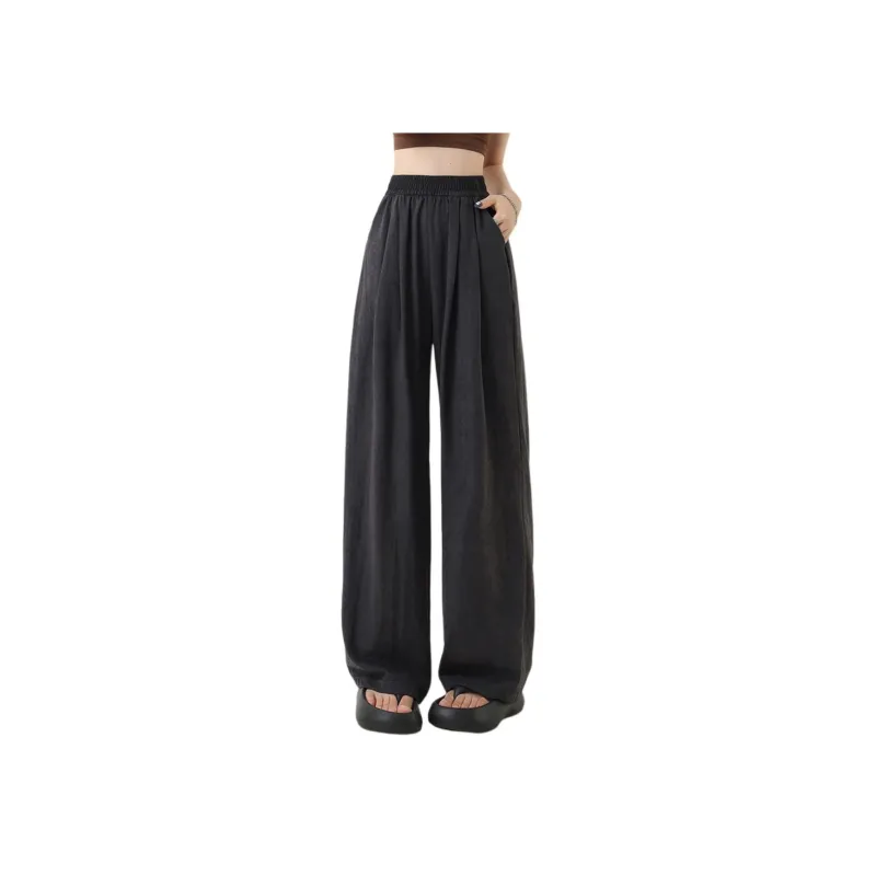 Ya Sheep People Casual Pants Women's Black-0