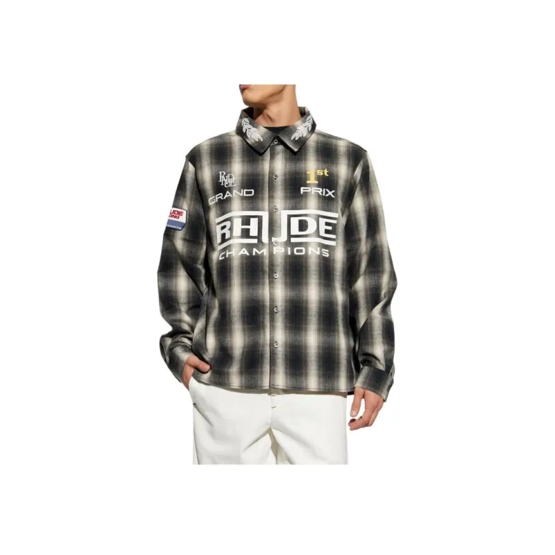 RHUDE Racing Shirt-2