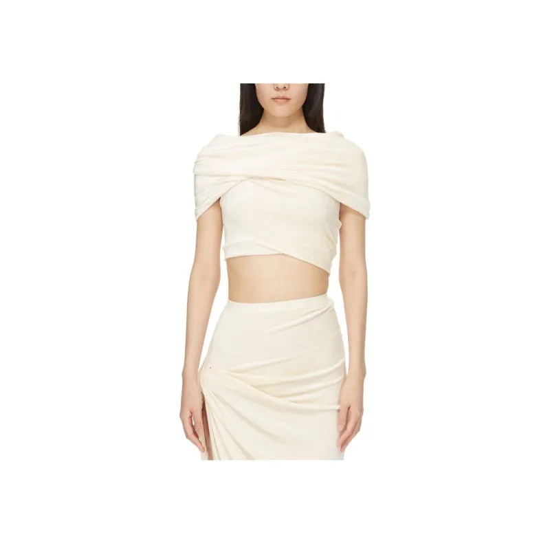RICK OWENS/RO FW24 Knitwear Women's Champagne-0