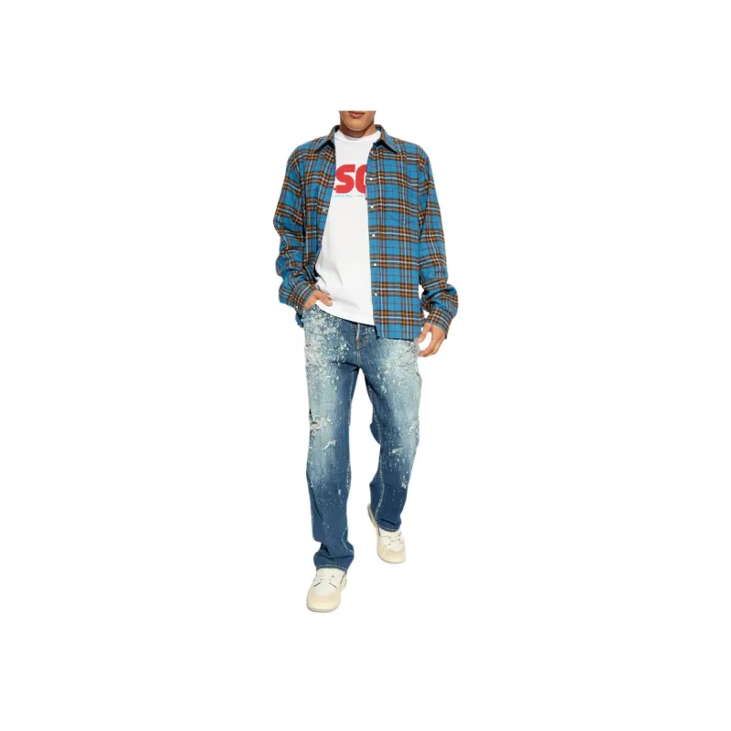 DSQUARED 2 Distressed Loose Fit Jeans-1