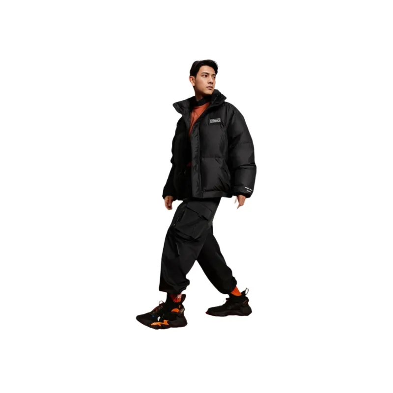 LiNing Down Jacket Winter Men's Black-2