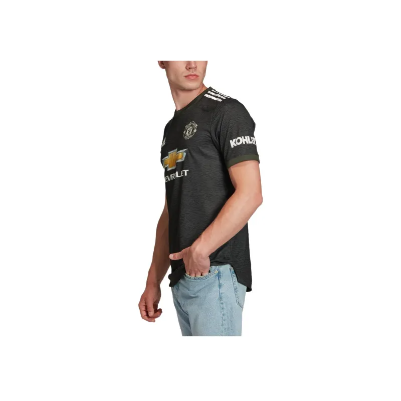 Adidas MANCHESTER UNITED THEATRE OF DREAMS Soccer Jerseys Men Green-3