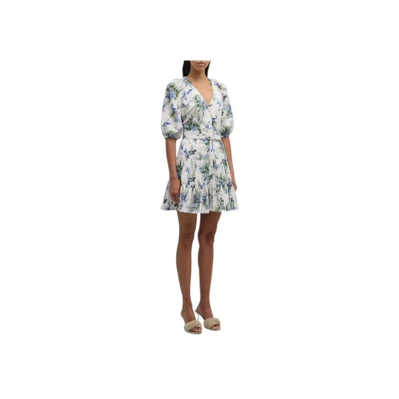 Veronica Beard Dewey Cotton Midi Dress-1